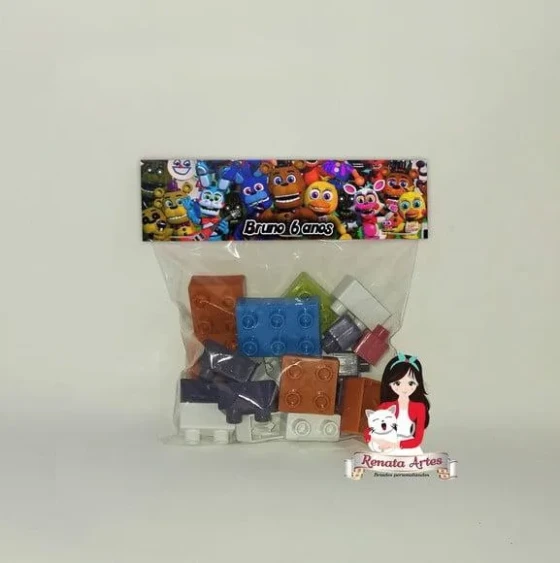 Blocos de Montar Personalizado Five Nights 2