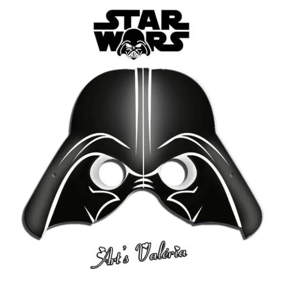 Máscara do Darth Vader dos Star Wars