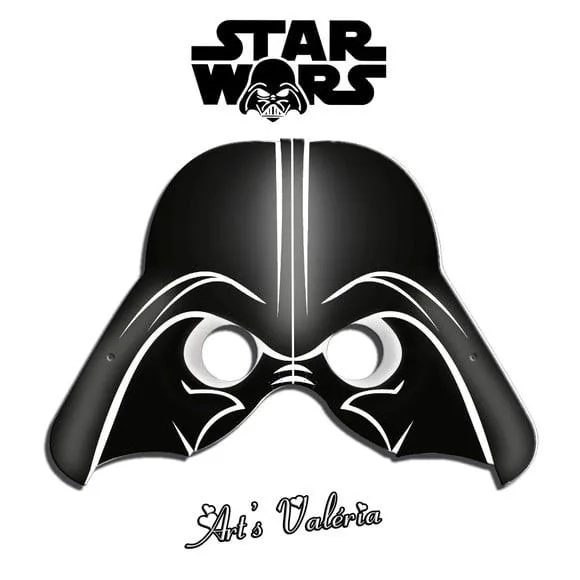 Máscara do Darth Vader dos Star Wars