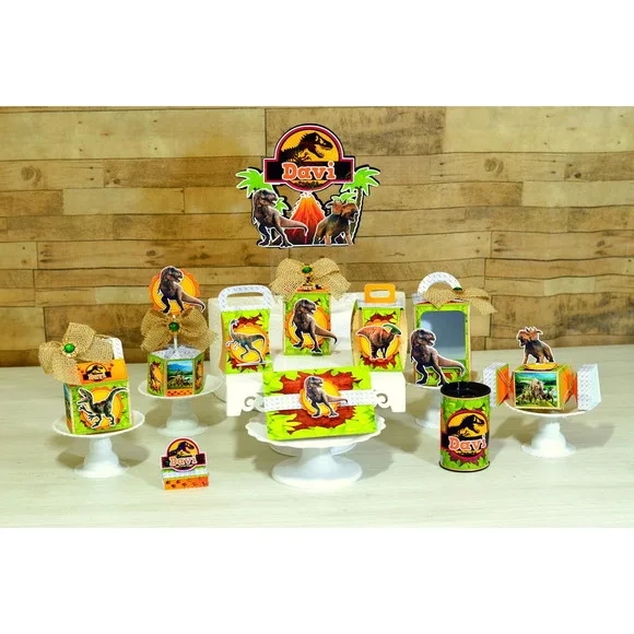 Kit 60 Lembrancinhas Dinossauro