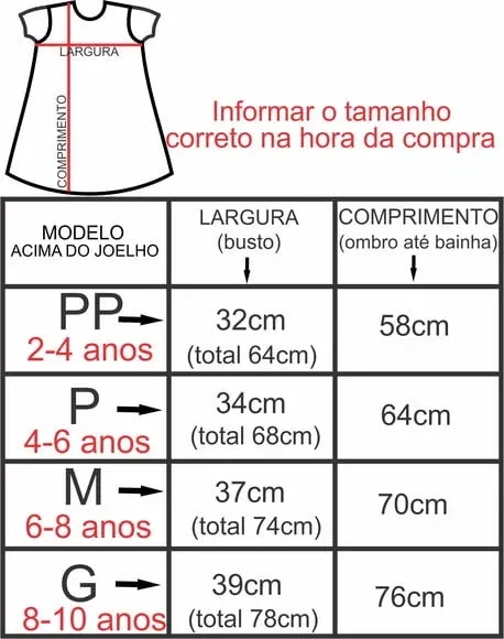 Vestido Infantil Esqueleto