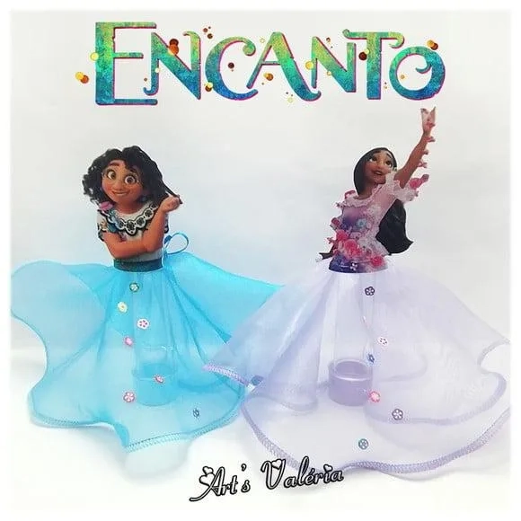 Tubete Encanto Com Saia - Valor Unitário