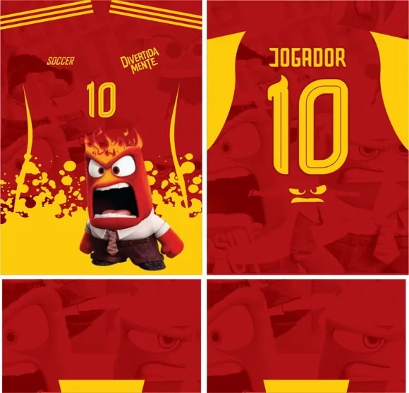 Arte Estampa Camisa Interclasse Divertidamente