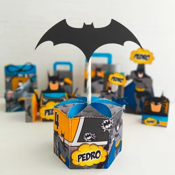 Kit 60 Lembrancinhas Batman