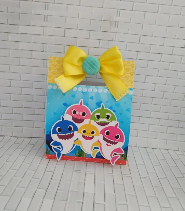 Kit Lembrancinhas baby Shark