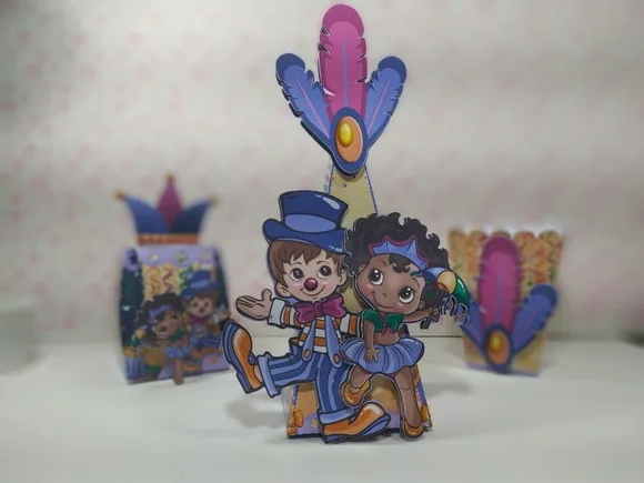 Kit 60 Lembrancinhas Carnaval