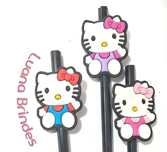 Lápis C/ponteira Hello Kitty 4cm Pacote com 6 Unidades