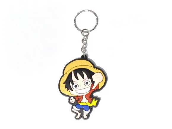 Chaveiro One Piece Monkey D. Luffy e Roronoa Zoro - 4 Peças