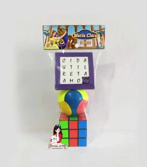Kit Desafio Personalizado a Bela e a Fera
