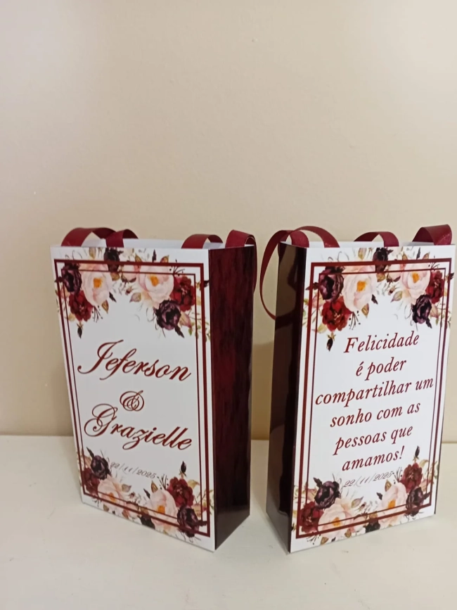 Sacolinhas Personalizadas Casamento para Lembrancinhas