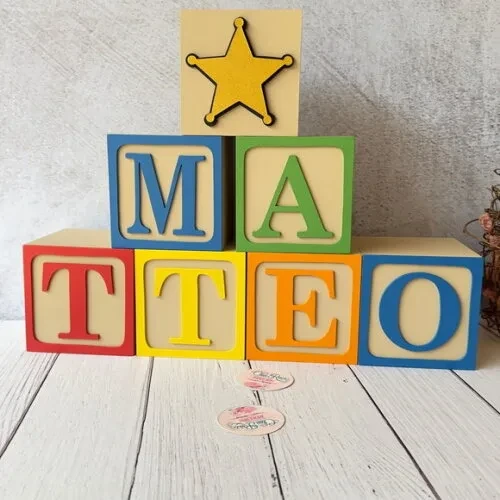 Toy Story 10x10cm Decoração de Festa Infantil Quarto de Bebê