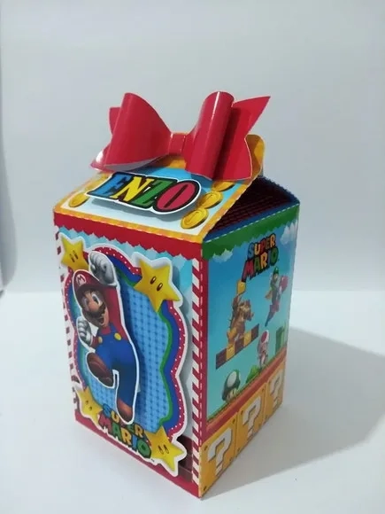 Kit 60 Lembrancinhas Mario Bros