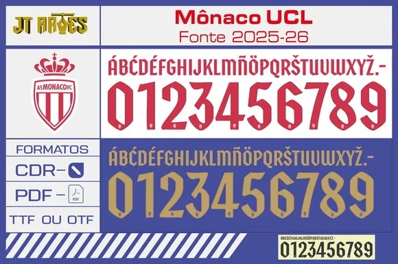 Ucl Fonte Mônaco 2025 2026 Ucl