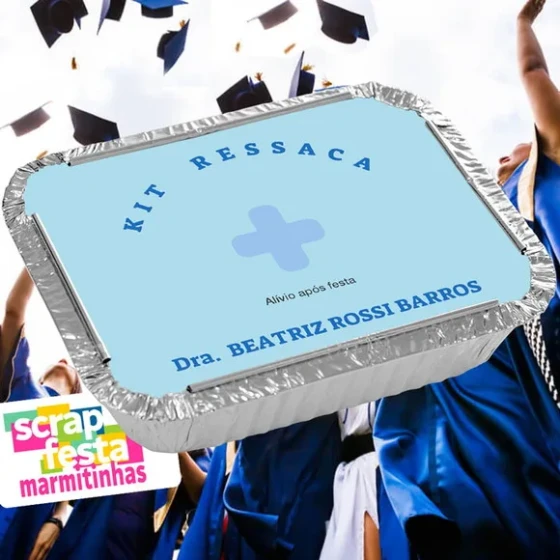Marmitinha Personalizada Festa de Formatura Medicina