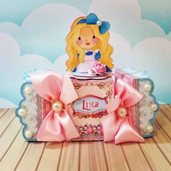 Kit 30 Lembrancinhas - Alice