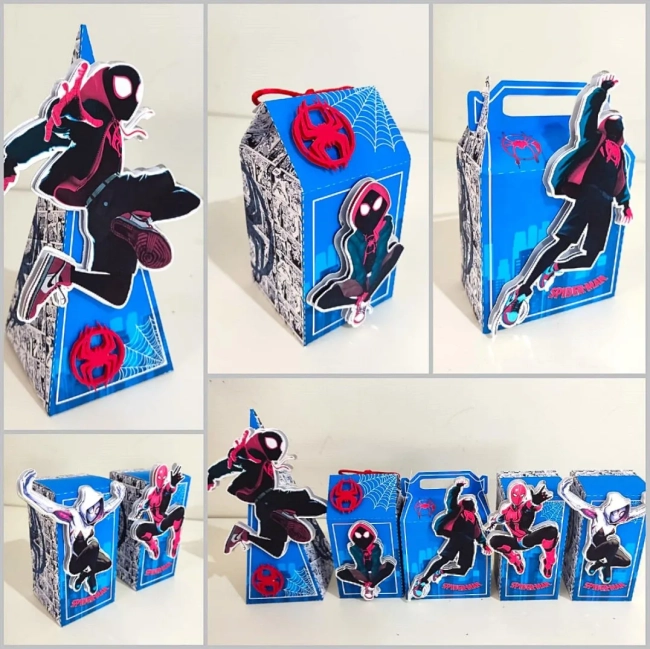 Kit Personalizado Spiderman 3D Arquivo Digital