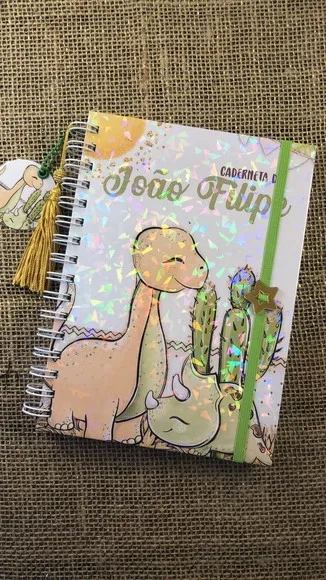 Caderneta de Saúde / Vacinação Personalizada - Dinossauros