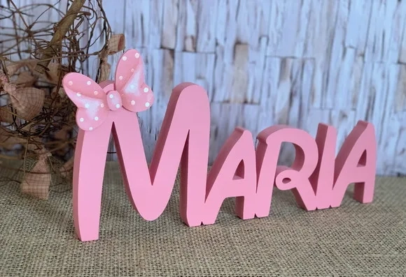 Minnie - Letras Disney- Decoração de Festa Infantil