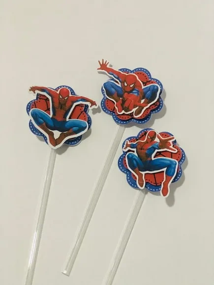 Kit 30 Lembrancinhas Homem Aranha