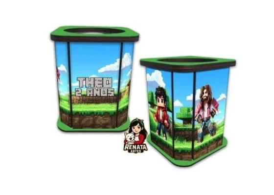 Porta Lápis Minecraft Filme