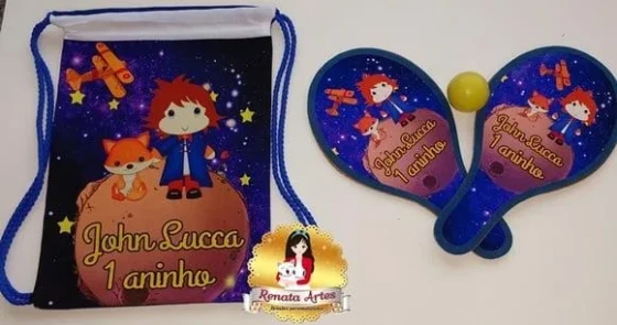 Mochila Ping Pong Tema o Pequeno Principe