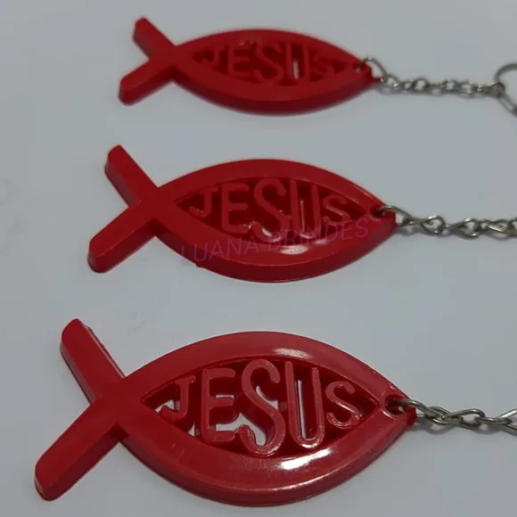 Chaveiro Religioso de Jesus - 03 Unidades