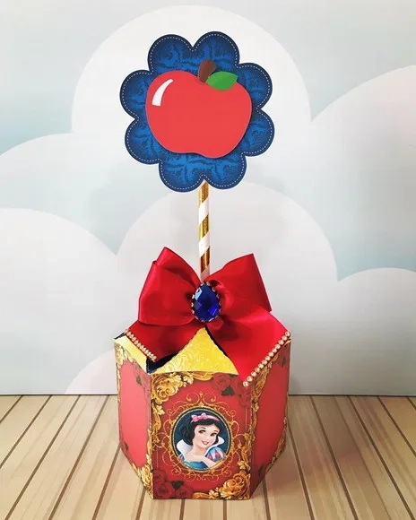 Kit 30 Lembrancinhas Branca de Neve