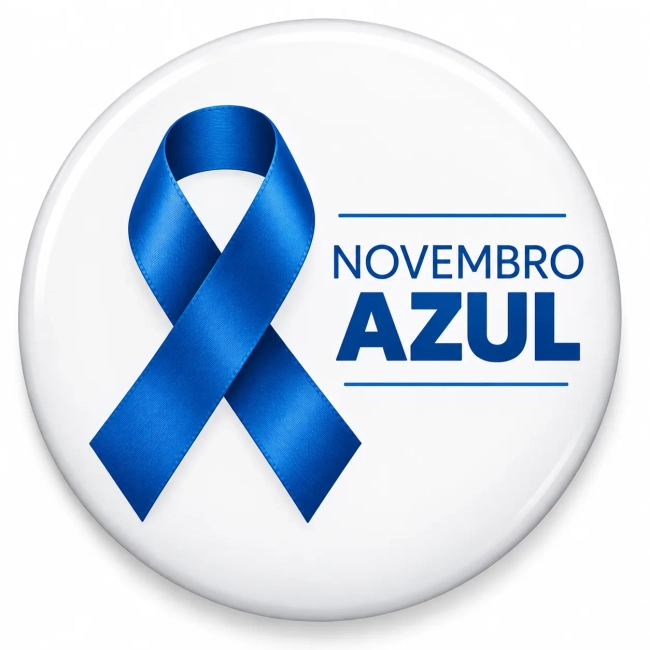 botton novembro azul - brinde 32mm