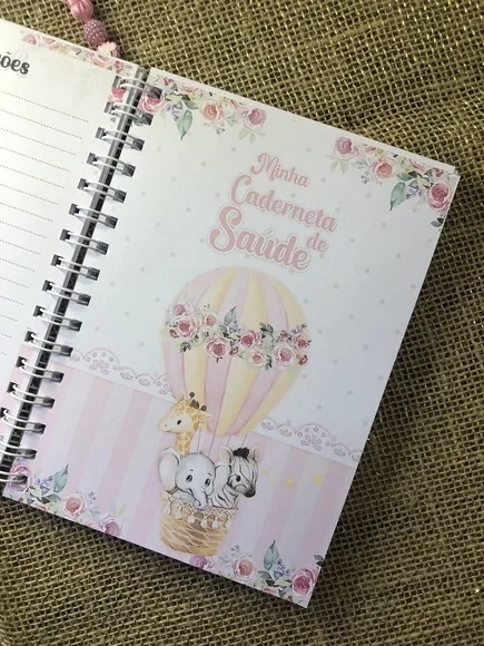 Caderneta de Saúde / Vacinação Personalizada - Animais Balão