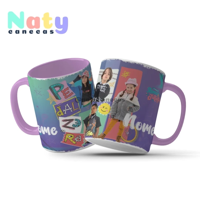 Caneca Personalizada A infância de Romeu e Julieta Personalizada com Nome