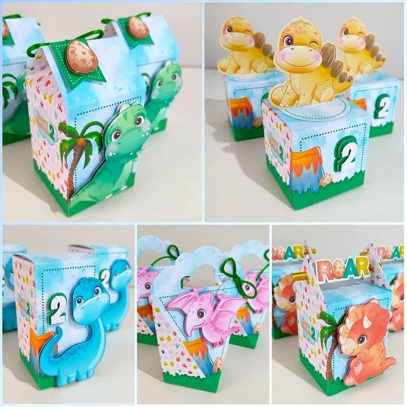 Kit 60 Lembrancinhas Dino Baby