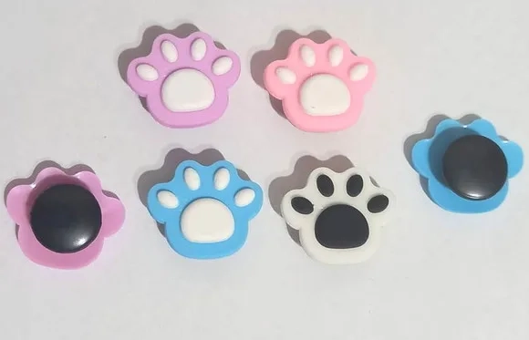 Pins para Crocs Patinhas Variados - 6 Unidades