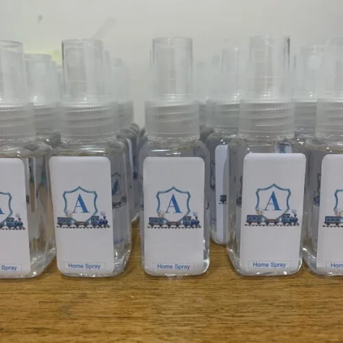 Lembrancinha Maternidade Home Spray sem Embalagem Trenzinho
