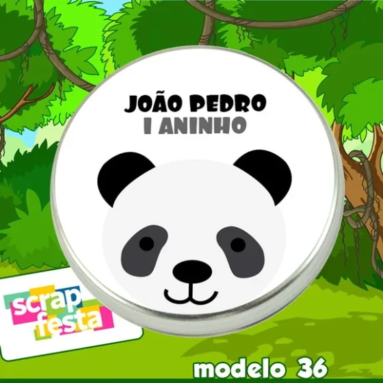 Latinhas 5x1 Festa Safari