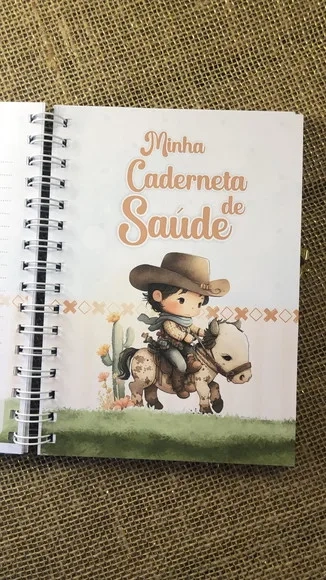 Caderneta de Saúde / Vacinação Personalizada - Cowboy