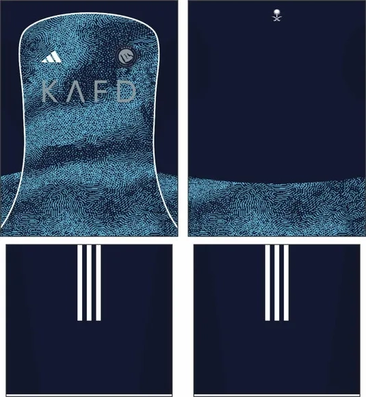 Arte Vetor Camisa Al-nassr Visita 2025-2026