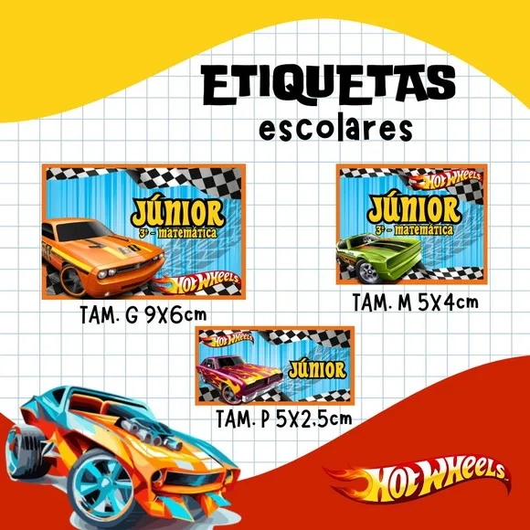 60 Etiquetas Escolares