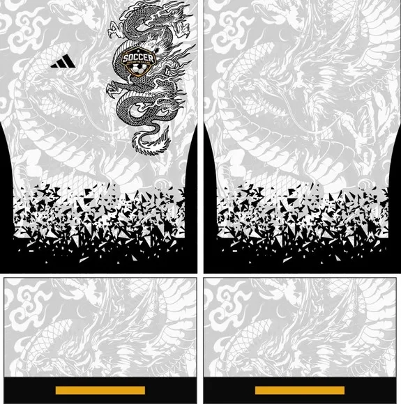 Arte Vetor Camisa Interclasse Dragao Mod-162