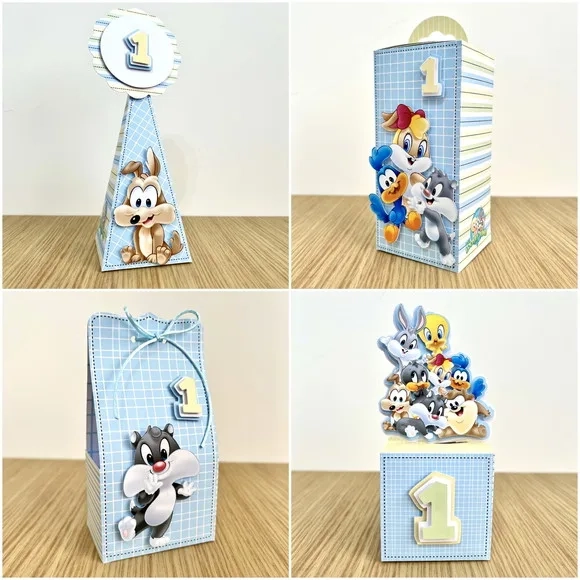 Kit 60 Lembrancinhas Looney Tunes
