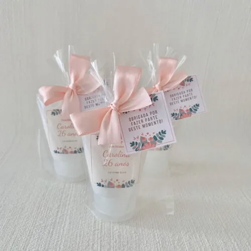 Lembrança creme Hidratante aniversário
