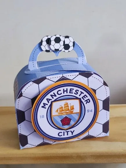 Kit 60 Lembrancinhas Manchester City