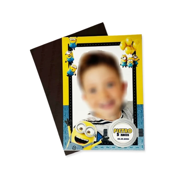 Imãs Lembrancinhas Minions -10x7cm