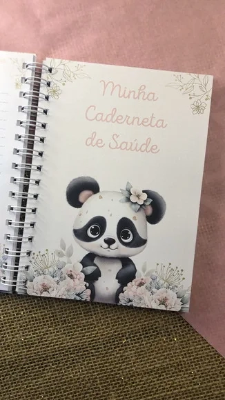 Caderneta de Saúde / Vacinação Personalizada - Panda