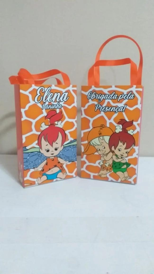 Sacolinhas Personalizadas Pedrita para Lembrancinhas