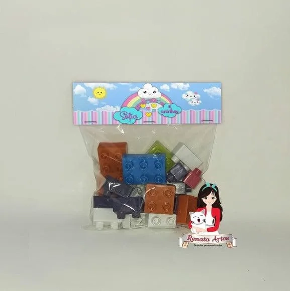 Blocos de Montar Personalizado Chuva de Benção