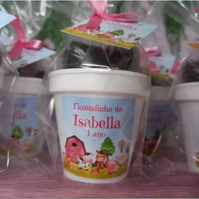 25 unidades Kit Jardinagem Fazendinha Rosa - Trabalhamos com qualquer tema - Informar tema no chat.