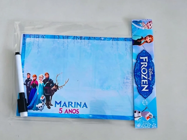Lousa Magica Infantil Personalizada da Frozen