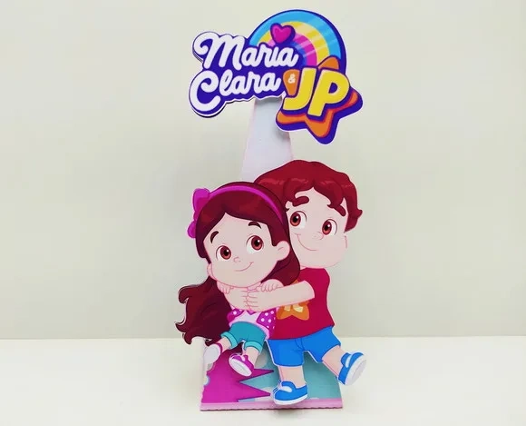 Kit 30 Lembrancinhas Maria Clara e Jp