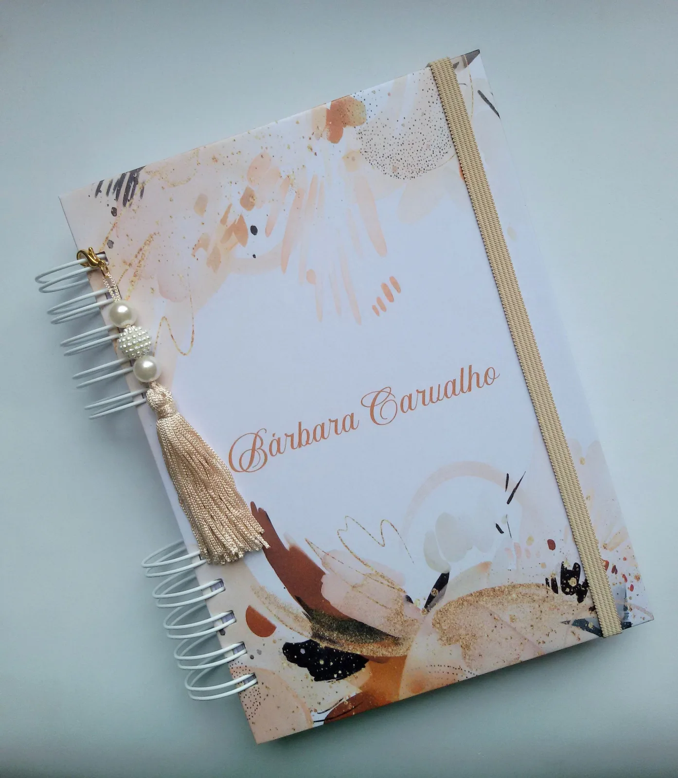 Caderno A5 Pautado Abstrato c/ 100 folhas