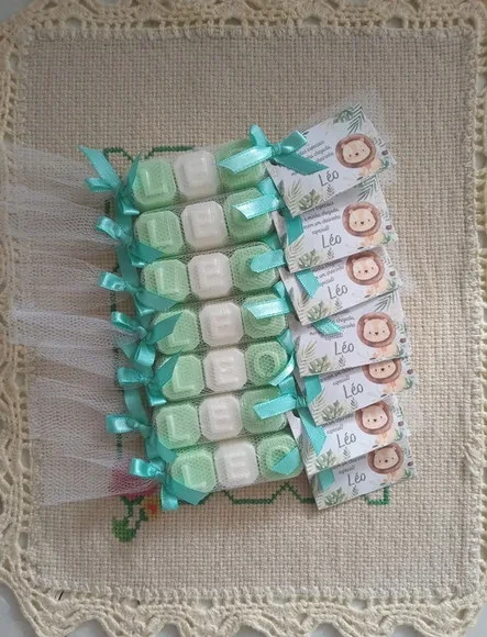 Lembrancinha Sabonete Nomes 3 Letrinhas